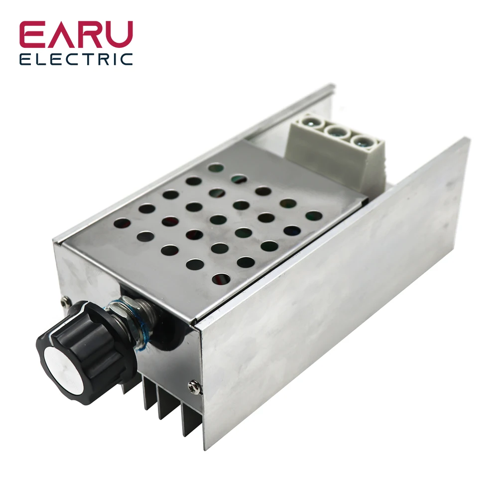 10000W 25A Speed Controller High Power SCR Voltage Regulator Dimmer Switch Speed Temperature Control Thermostat AC 110V 220V
10000W 25A Speed Controller High Power SCR Voltage Regulator Dimmer Switch Speed Temperature Control Thermostat AC 110V 220V
