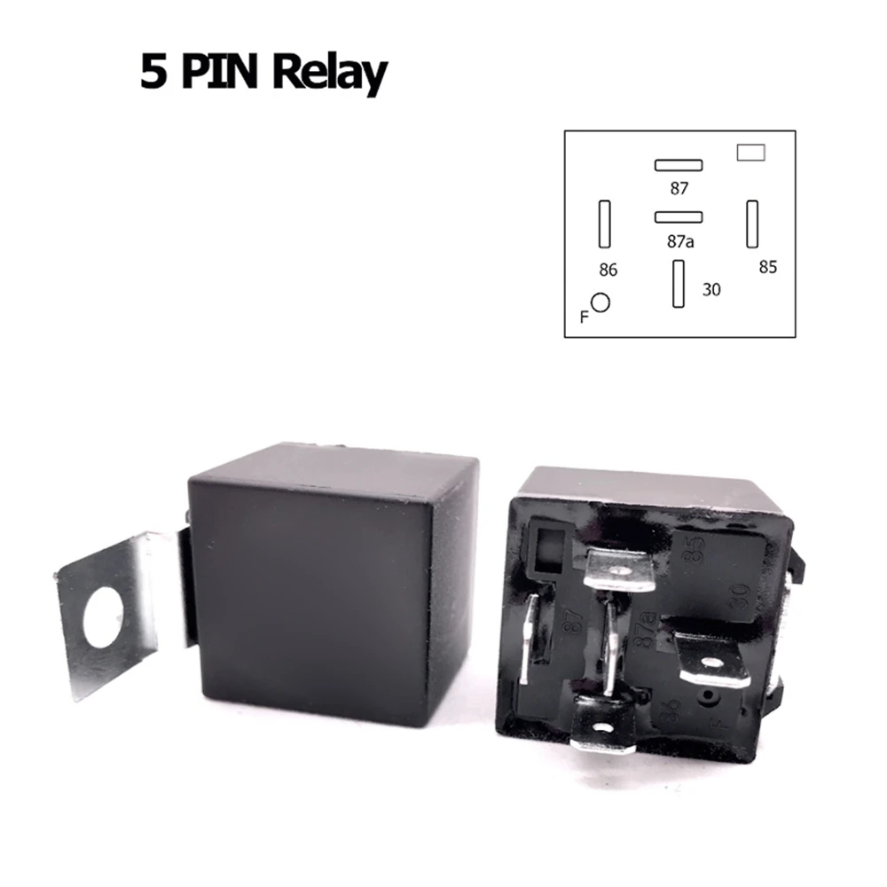 Автомобильное электрическое реле SPST, 5 контактов, 12 В, 30 А, 6 шт.
Автомобильное электрическое реле SPST, 5 контактов, 12 В, 30 А, 6 шт.