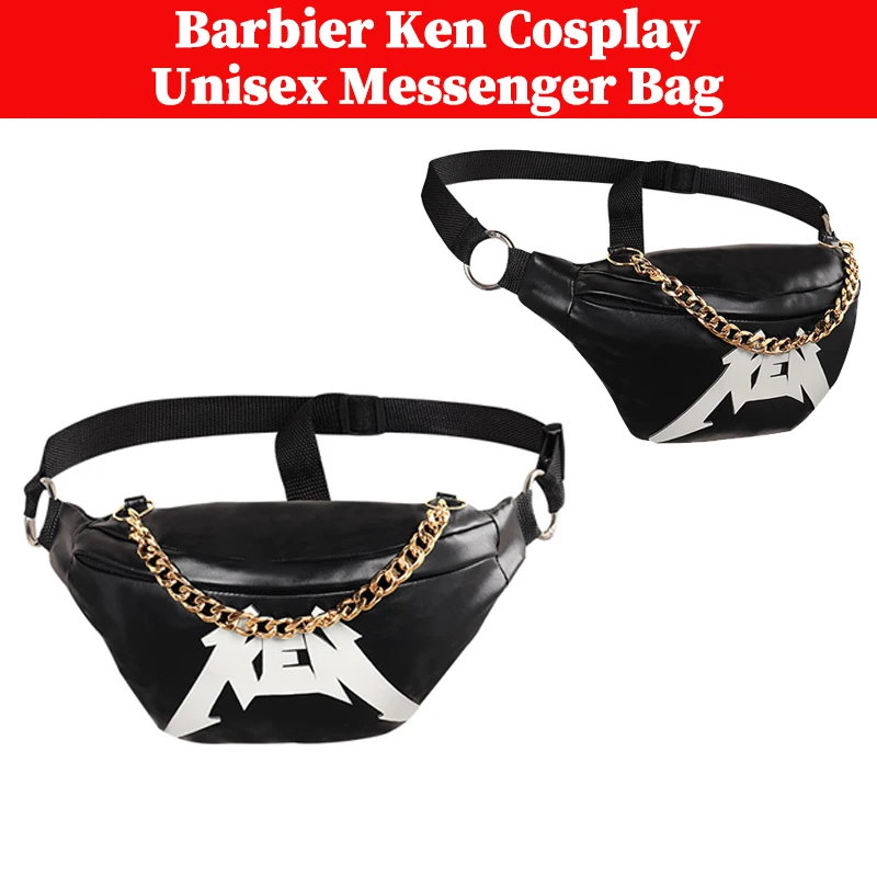 Barbier Ken Cosplay Bags Costume Props Black Waist Bag Crossbody Leather Unisex Messenger Bag Halloween Party Suits Accessories
Barbier Ken Cosplay Bags Costume Props Black Waist Bag Crossbody Leather Unisex Messenger Bag Halloween Party Suits Accessories