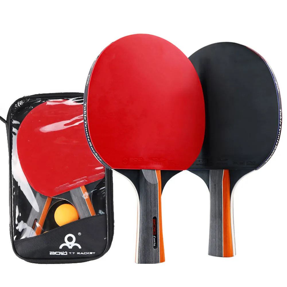 Table Tennis Racket 7 Layer Pingpong Bat Set With 3 Bag Long Handle Srotation Strong Batting Fast Break Type Bat Team Sports
Table Tennis Racket 7 Layer Pingpong Bat Set With 3 Bag Long Handle Srotation Strong Batting Fast Break Type Bat Team Sports