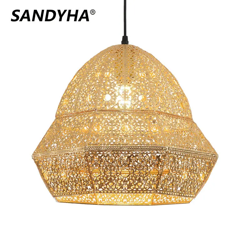SANDYHA Simple Vintage LED Chandelier Creativity Hollow Design Pendent Lamp Dining Living Corridor Bar Home Lighting Decorative
SANDYHA Simple Vintage LED Chandelier Creativity Hollow Design Pendent Lamp Dining Living Corridor Bar Home Lighting Decorative