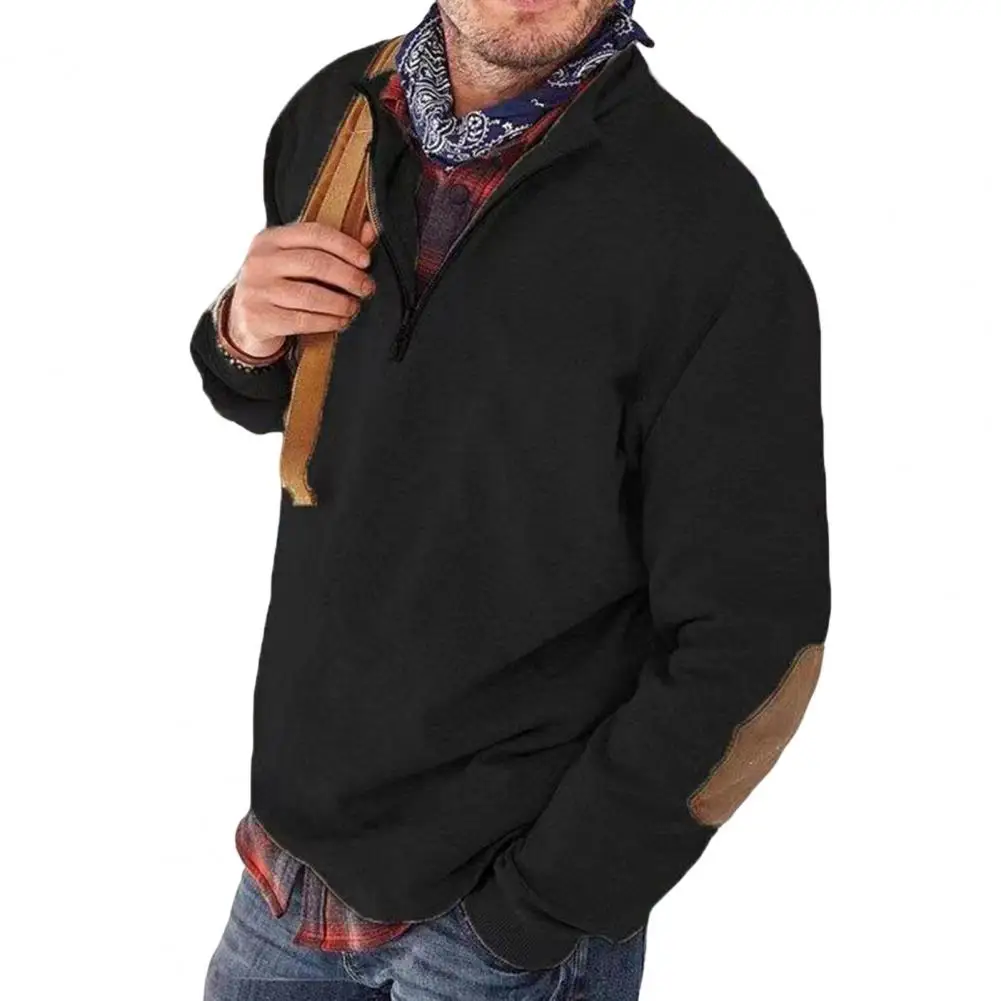 Autumn Men Sweatshirts Zipper Solid Color Stand Collar Warm Pullover Casual Long Sleeve Loose Sweatshirts for men sudaderas
Autumn Men Sweatshirts Zipper Solid Color Stand Collar Warm Pullover Casual Long Sleeve Loose Sweatshirts for men sudaderas