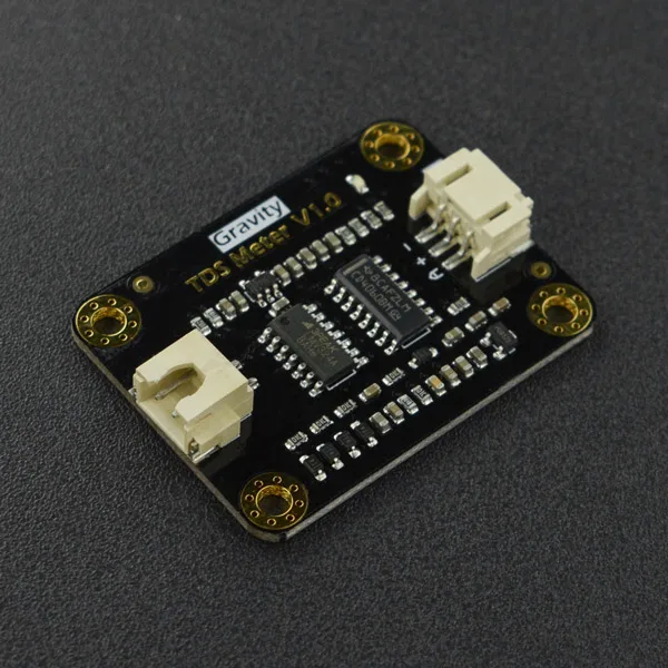 DFRobot Gravity: Simulation TDS Sensor conductivity water quality monitoring and detection (0~1000ppm)
DFRobot Gravity: Simulation TDS Sensor conductivity water quality monitoring and detection (0~1000ppm)