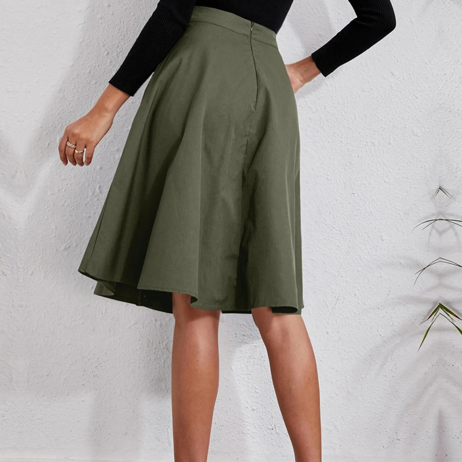 Pleated Middle Skirt Women Elegant Summer Skirt Cotton Trendy Umbrella Skirt Female French Long Skirts Casual Midi Skirt
Pleated Middle Skirt Women Elegant Summer Skirt Cotton Trendy Umbrella Skirt Female French Long Skirts Casual Midi Skirt