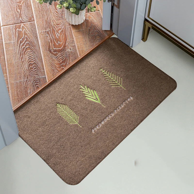 Entrance Doormat TPR Rubber Bathroom Kitchen Area Soft Rugs Non-Slip Welcome Mat Mud-removing Sand-stripping Plant Floor Carpet
Entrance Doormat TPR Rubber Bathroom Kitchen Area Soft Rugs Non-Slip Welcome Mat Mud-removing Sand-stripping Plant Floor Carpet