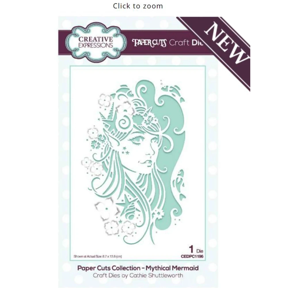 Mythical Mermaid New Arrival Metal Cutting Dies Scrapbook Diary Decoration Stencil Embossing Template Diy Greeting Card Handmade 
Mythical Mermaid New Arrival Metal Cutting Dies Scrapbook Diary Decoration Stencil Embossing Template Diy Greeting Card Handmade