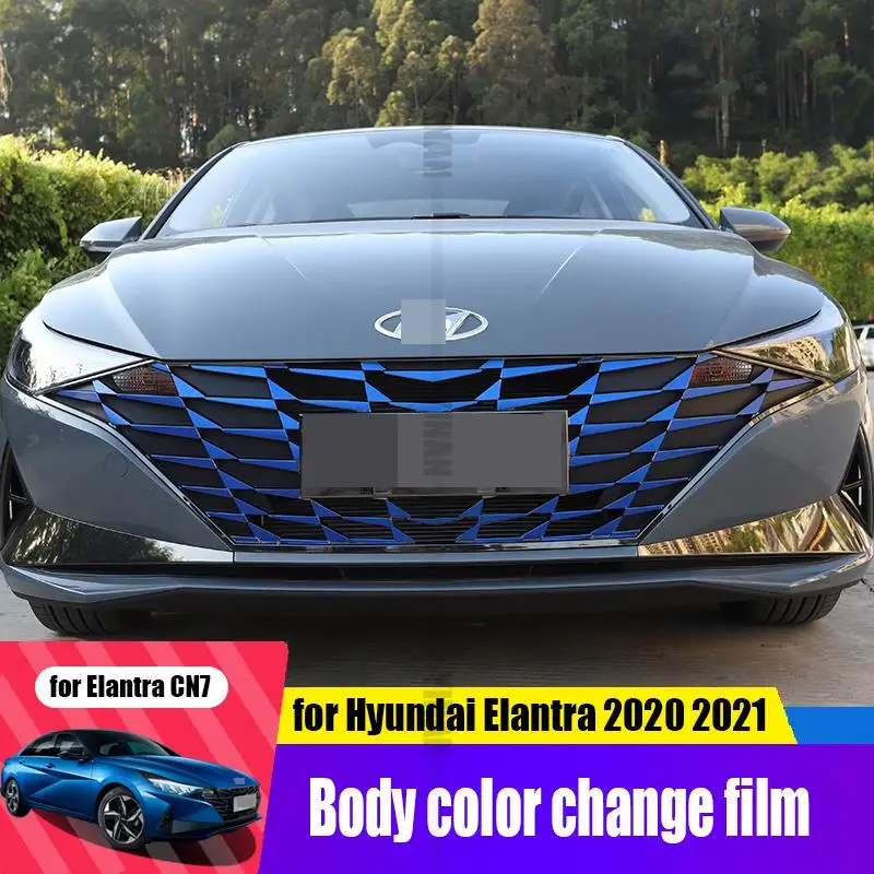 Передний спойлер на колесо для Hyundai Elantra Avante CN7 2021, пленка на заднюю противотуманную фару автомобиля, украшение радиатора, синяя пленка, наклейка
Передний спойлер на колесо для Hyundai Elantra Avante CN7 2021, пленка на заднюю противотуманную фару автомобиля, украшение радиатора, синяя пленка, наклейка