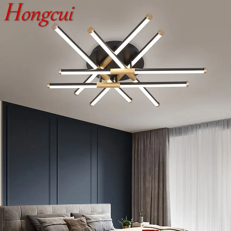 Hongcui Postmodern Ceiling Lamp Creative Simple Design LED Long Light Fixtures Strip For Home Living Room Bedroom Decor
Hongcui Postmodern Ceiling Lamp Creative Simple Design LED Long Light Fixtures Strip For Home Living Room Bedroom Decor