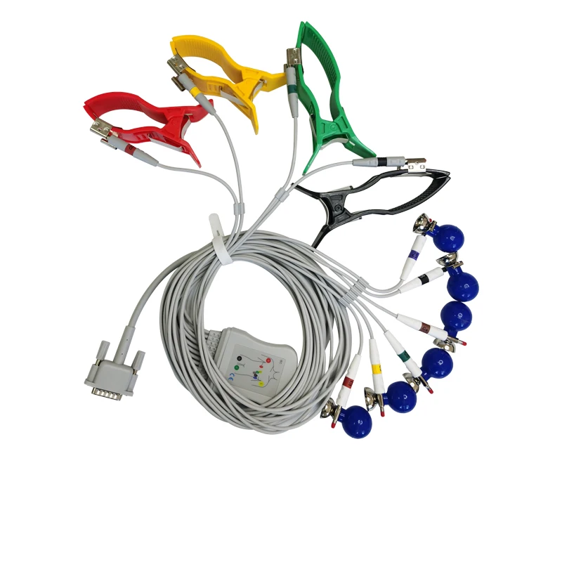 Подходит для Philips TC10 TC20 15 игл ЭКГ машина двенадцать свинцовых проводов Набор с всасывающим шариком зажим для конечностей
Подходит для Philips TC10 TC20 15 игл ЭКГ машина двенадцать свинцовых проводов Набор с всасывающим шариком зажим для конечностей