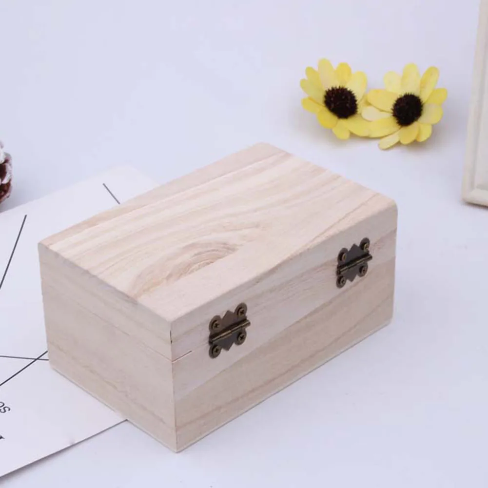 3pcs Wooden Storage Box Plain Wood With Lid Multifunction Hinged Boxes Gift Packing Jewelry Case Box Home Sundries Storage Box
3pcs Wooden Storage Box Plain Wood With Lid Multifunction Hinged Boxes Gift Packing Jewelry Case Box Home Sundries Storage Box