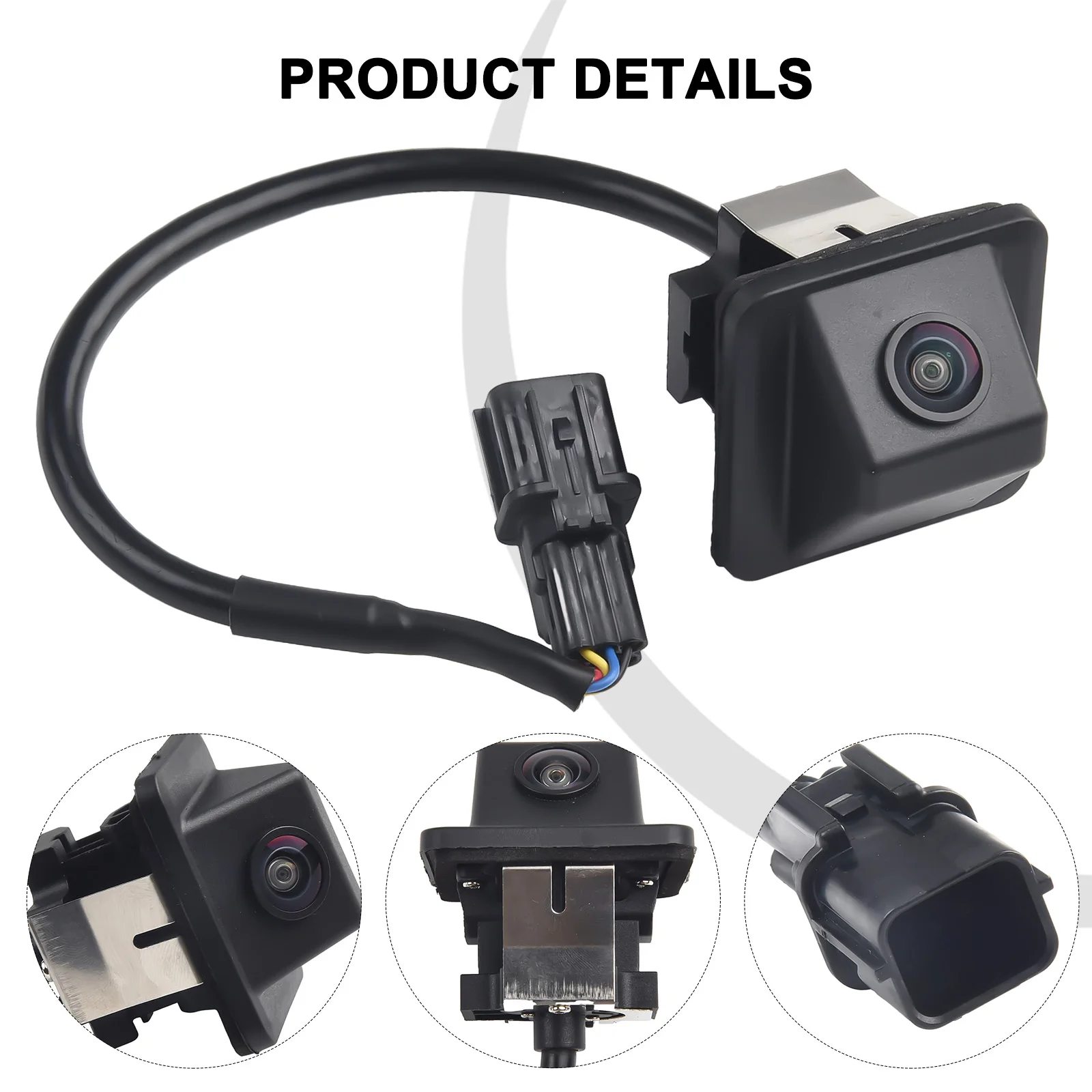 1pc New Black Reverse Camera 95760-2T650 Parking Backup Camera Car Electronic Parking Assistance For Kia For Optima 2014-2015
1pc New Black Reverse Camera 95760-2T650 Parking Backup Camera Car Electronic Parking Assistance For Kia For Optima 2014-2015