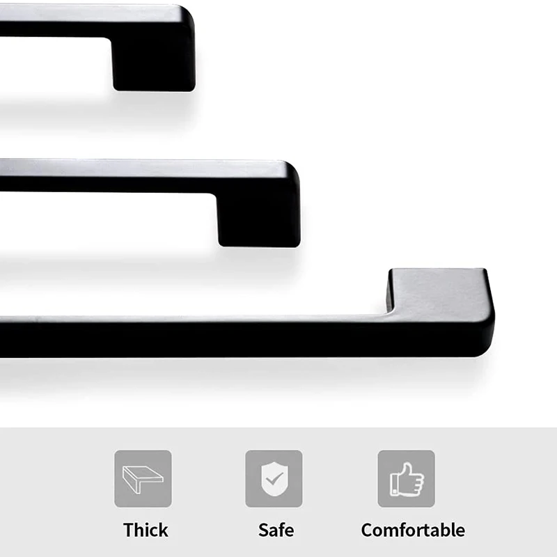 Cabinet Handles Kitchen Door Handles Drawer Knobs Aluminum Alloy Wardrobe Door Handles Brushed Modern Style Hardware TLSM 
Cabinet Handles Kitchen Door Handles Drawer Knobs Aluminum Alloy Wardrobe Door Handles Brushed Modern Style Hardware TLSM