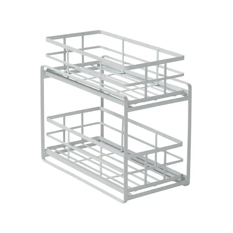 Sturdy White Wire Sliding Basket Organizer: Perfect Storage Solution for Home, Office & Kitchen, A Durable & Stylish Organizatio
Sturdy White Wire Sliding Basket Organizer: Perfect Storage Solution for Home, Office & Kitchen, A Durable & Stylish Organizatio