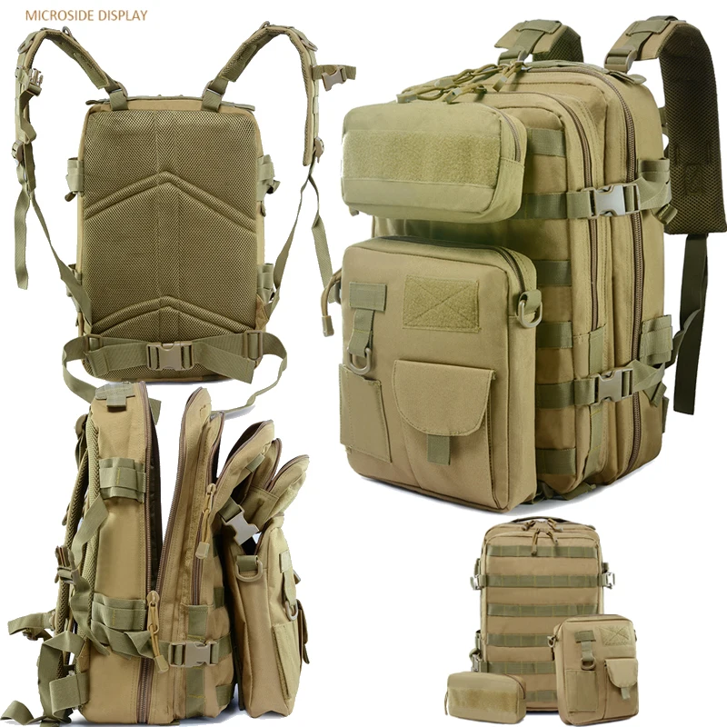 Outdoor Military Combination Backpack Mountaineering Backpack Detachable Camping Large Mountaineering Backpack
Outdoor Military Combination Backpack Mountaineering Backpack Detachable Camping Large Mountaineering Backpack
