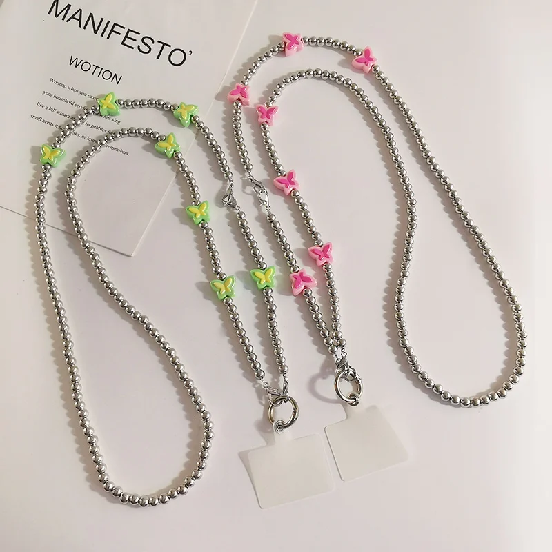 Mobile Phone Hanging Rope Bag Decorative Chain Long Crossbody Lanyard Button Jewelry Phone Case Universal Anti Loss Lanyards
Mobile Phone Hanging Rope Bag Decorative Chain Long Crossbody Lanyard Button Jewelry Phone Case Universal Anti Loss Lanyards