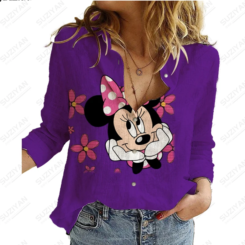 hot selling fashion women's long sleeved cardigan Disney pattern 3D printed shirt Street sexy loose fit oversized chiffon shirt
hot selling fashion women's long sleeved cardigan Disney pattern 3D printed shirt Street sexy loose fit oversized chiffon shirt