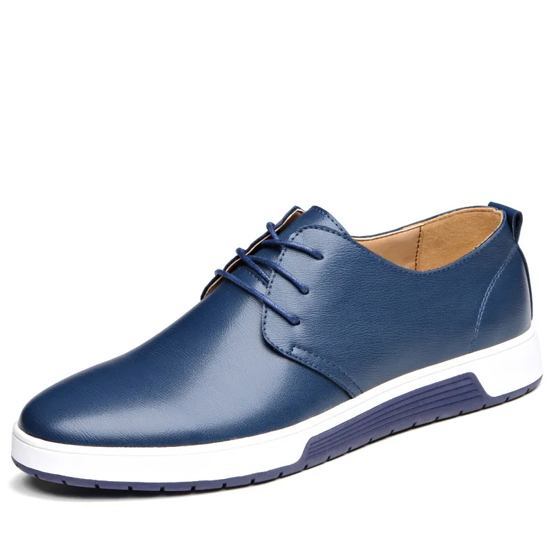 Men's Leather Casual Shoes Brand Comfortable Dress Shoes for Men Lace Up Oxfords Shoes Fashion Mocassins Homme Plus Size 38-49
Men's Leather Casual Shoes Brand Comfortable Dress Shoes for Men Lace Up Oxfords Shoes Fashion Mocassins Homme Plus Size 38-49