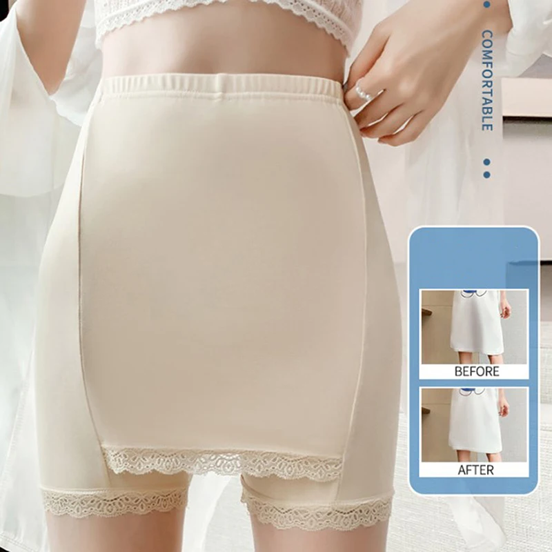 Flesh Color Summer Women's Underwear Lace Seamless Safety Shorts Double Barrier Triangle Area Anti Glare Safety PANTS LEGGINGS
Flesh Color Summer Women's Underwear Lace Seamless Safety Shorts Double Barrier Triangle Area Anti Glare Safety PANTS LEGGINGS