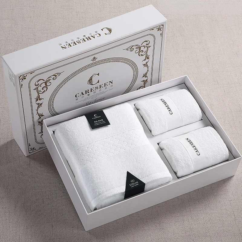 Hotel Bath Towels for Adults Cotton Authorizes High Quality Bath Towel Cotton Towel Gift Box Towel Bathroom Towel Sets B5T237
Hotel Bath Towels for Adults Cotton Authorizes High Quality Bath Towel Cotton Towel Gift Box Towel Bathroom Towel Sets B5T237