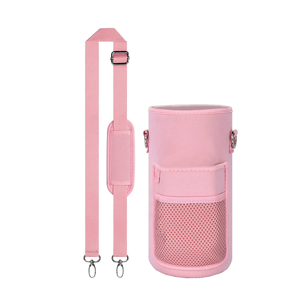 Hiking Camping Traveling Water Bottle Cover with Shoulder Strap Universal Insulated Kettle Bag Thermal Vacuum Flask Sleeve Pouch
Hiking Camping Traveling Water Bottle Cover with Shoulder Strap Universal Insulated Kettle Bag Thermal Vacuum Flask Sleeve Pouch