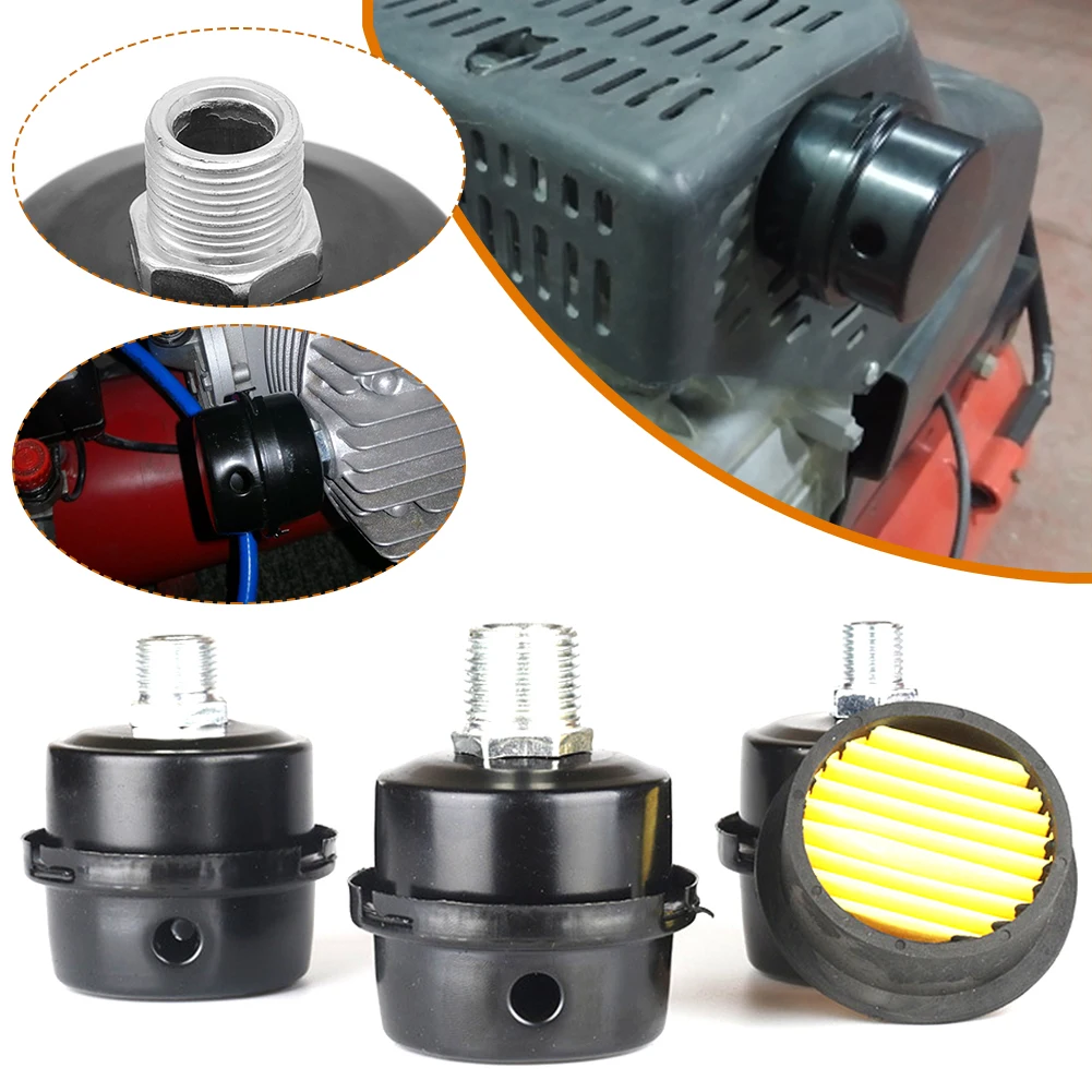 13mm/16mm/20mm Air Compressor Parts Metal Air Compressor Intake Filter Noise Muffler Silencer 1/2'' 5/8" 3/4'' Thread M12
13mm/16mm/20mm Air Compressor Parts Metal Air Compressor Intake Filter Noise Muffler Silencer 1/2'' 5/8" 3/4'' Thread M12