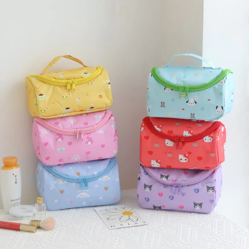 Sanrioed Cartoon Cute Portable Bag Kawaii Anime Kuromi My Melody Cinnamoroll Multi-Grid Cosmetic Organizer Bag Girl Heart Bag
Sanrioed Cartoon Cute Portable Bag Kawaii Anime Kuromi My Melody Cinnamoroll Multi-Grid Cosmetic Organizer Bag Girl Heart Bag