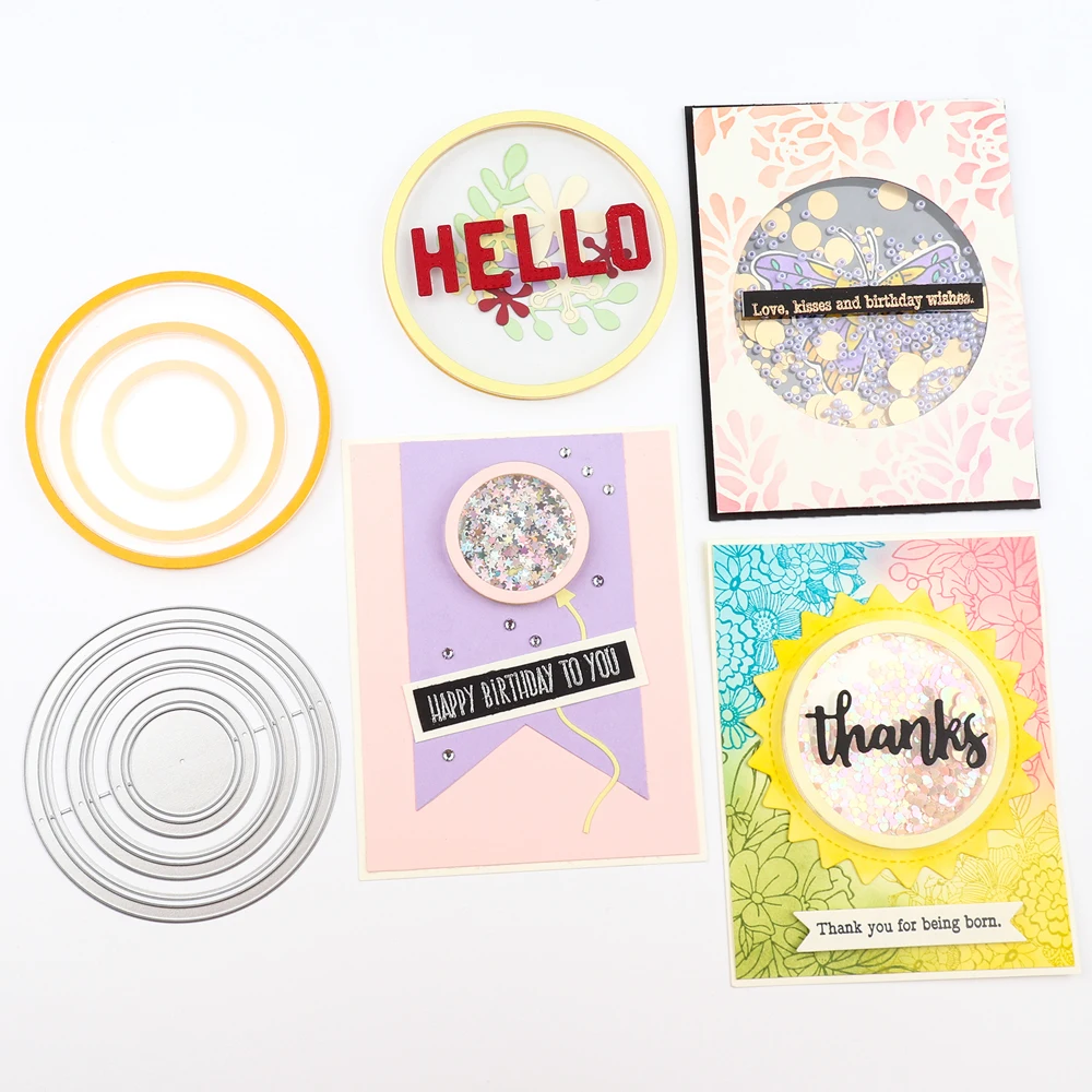 1.5"2.5"3.5"Circle Shaker Panes / Circle Frames Cutting Dies For Shaker Cards Making Clear Shaker Covers To Add Dimensions 2023
1.5"2.5"3.5"Circle Shaker Panes / Circle Frames Cutting Dies For Shaker Cards Making Clear Shaker Covers To Add Dimensions 2023