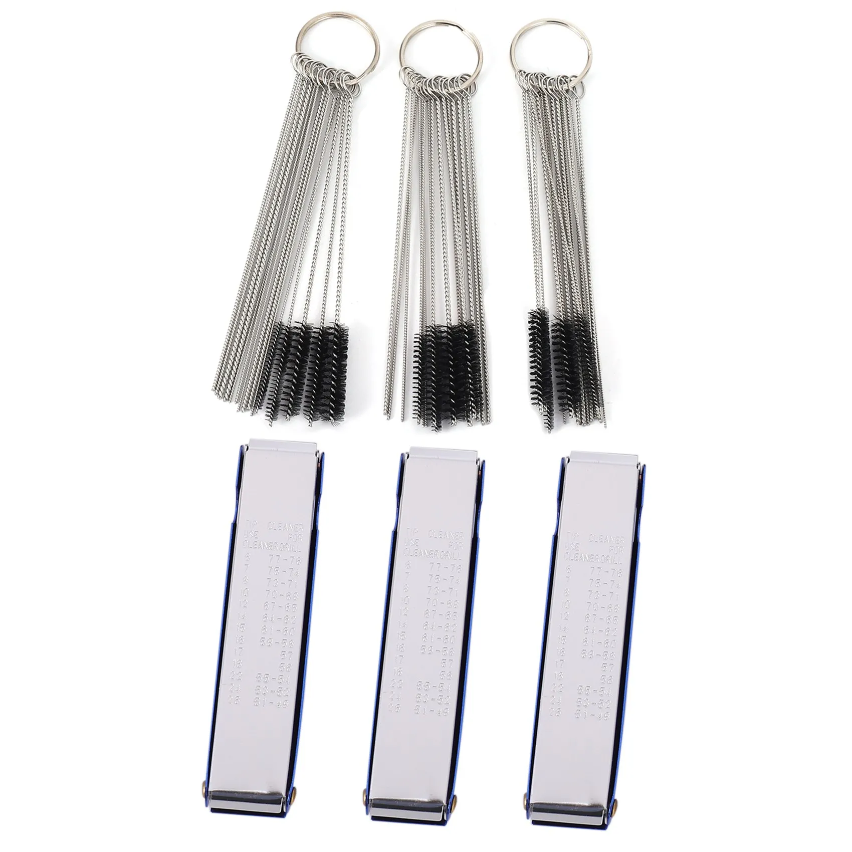 3 Sets Carburetor Carbon Jet Cleaner Wire Torch Tip Cleaner Tool Needles Brushes Cleaning Tool Kit for Motorcycle Moped Welder 
3 Sets Carburetor Carbon Jet Cleaner Wire Torch Tip Cleaner Tool Needles Brushes Cleaning Tool Kit for Motorcycle Moped Welder