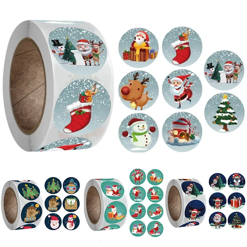 500PCS Merry Christmas Self-adhesive Paper DIY New Year Gift Baking Wrapping Stickers Multiple patterns Children's gifts
500PCS Merry Christmas Self-adhesive Paper DIY New Year Gift Baking Wrapping Stickers Multiple patterns Children's gifts