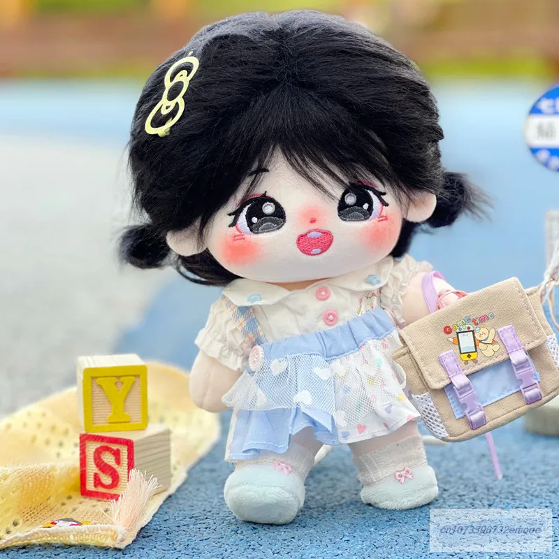 Black hair girl Doll Clothes Plush 20cm Idol Doll Clothes Stray Kids Stuffed cotton Cartoon dolls Toys Gift
Black hair girl Doll Clothes Plush 20cm Idol Doll Clothes Stray Kids Stuffed cotton Cartoon dolls Toys Gift