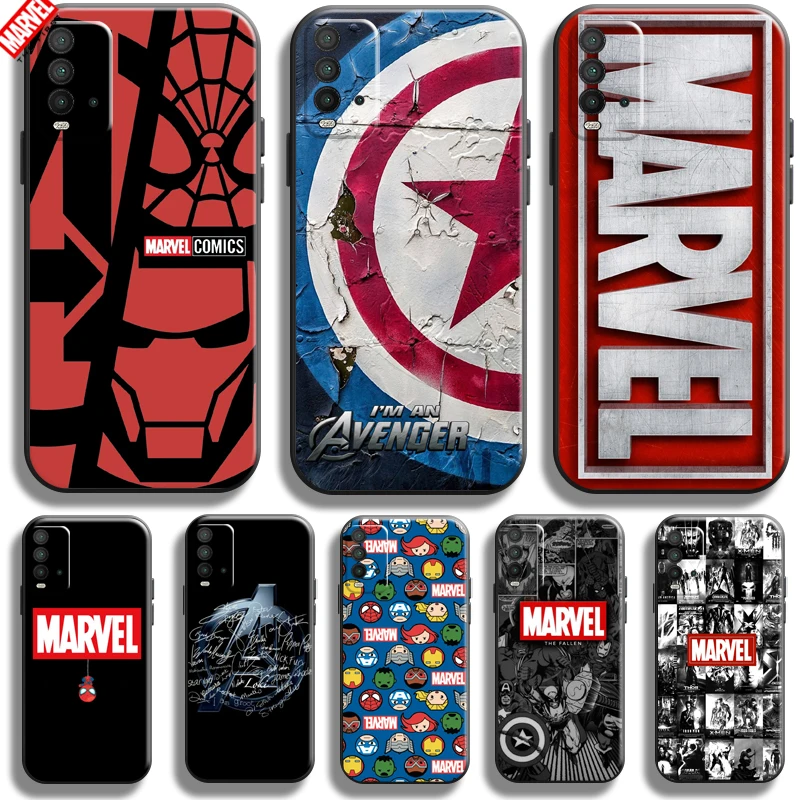 Marvel Avengers Logo For Xiaomi Redmi 9T Phone Case Redmi 9T Black Soft Liquid Silicon Carcasa Back Coque
Marvel Avengers Logo For Xiaomi Redmi 9T Phone Case Redmi 9T Black Soft Liquid Silicon Carcasa Back Coque
