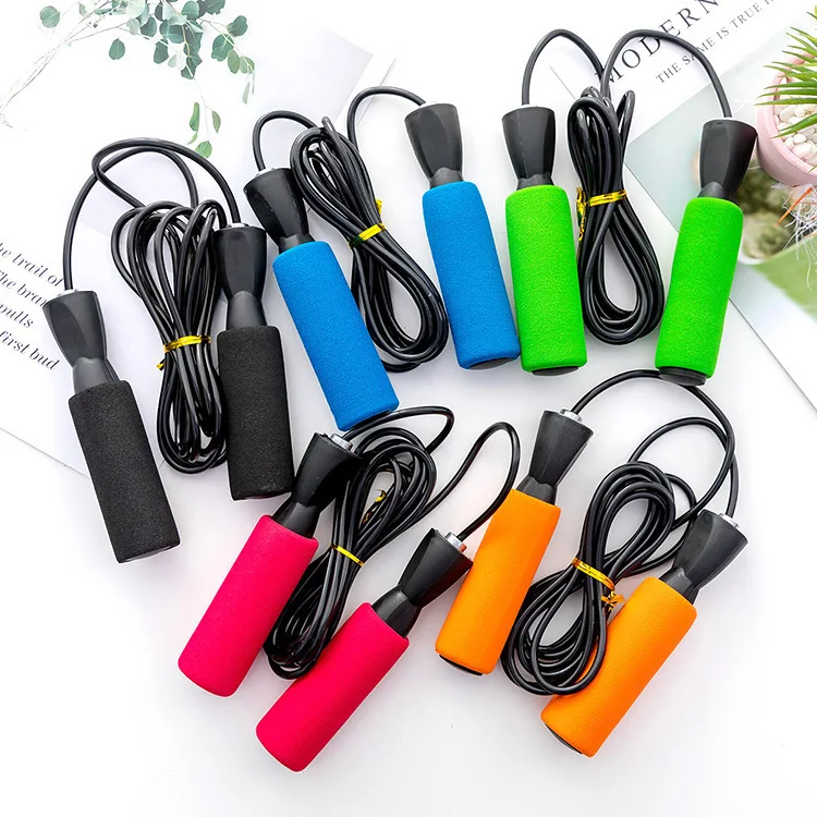 Student Fitness Jump Rope Plastic Training Jump RopePVC Rope Steel Wire Jump Rope Bearing Handle Jump Rope
Student Fitness Jump Rope Plastic Training Jump RopePVC Rope Steel Wire Jump Rope Bearing Handle Jump Rope