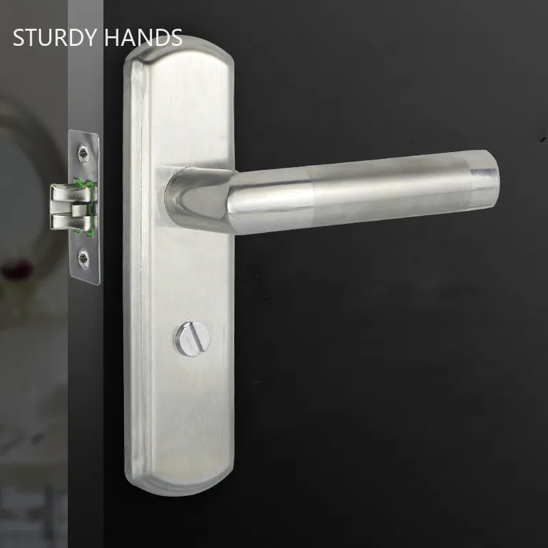 Stainless Steel Bathroom Door Lock Indoor Keyless Bedroom Silent Door Locks Kitchen Handle Mechanical Lock Home Hardware
Stainless Steel Bathroom Door Lock Indoor Keyless Bedroom Silent Door Locks Kitchen Handle Mechanical Lock Home Hardware
