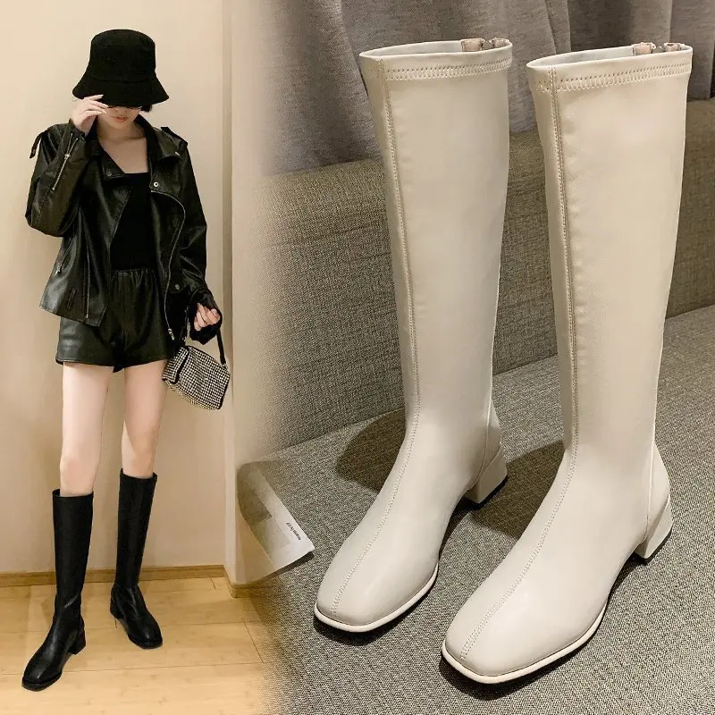 White Shoes Boots Round Toe Sexy Thigh High Heels High Sexy Luxury Designer Mid Calf Rubber Stiletto Over-the-Knee Low Fashion
White Shoes Boots Round Toe Sexy Thigh High Heels High Sexy Luxury Designer Mid Calf Rubber Stiletto Over-the-Knee Low Fashion