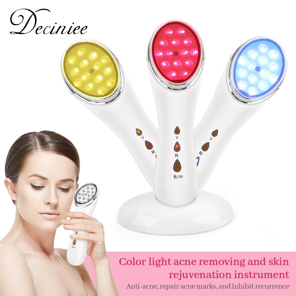 Professional LED Photon Skin Rejuvenation Machine 3 Color Skin Therapy Wrinkle Acne Removal Treatment Equipment Face Massager
Professional LED Photon Skin Rejuvenation Machine 3 Color Skin Therapy Wrinkle Acne Removal Treatment Equipment Face Massager