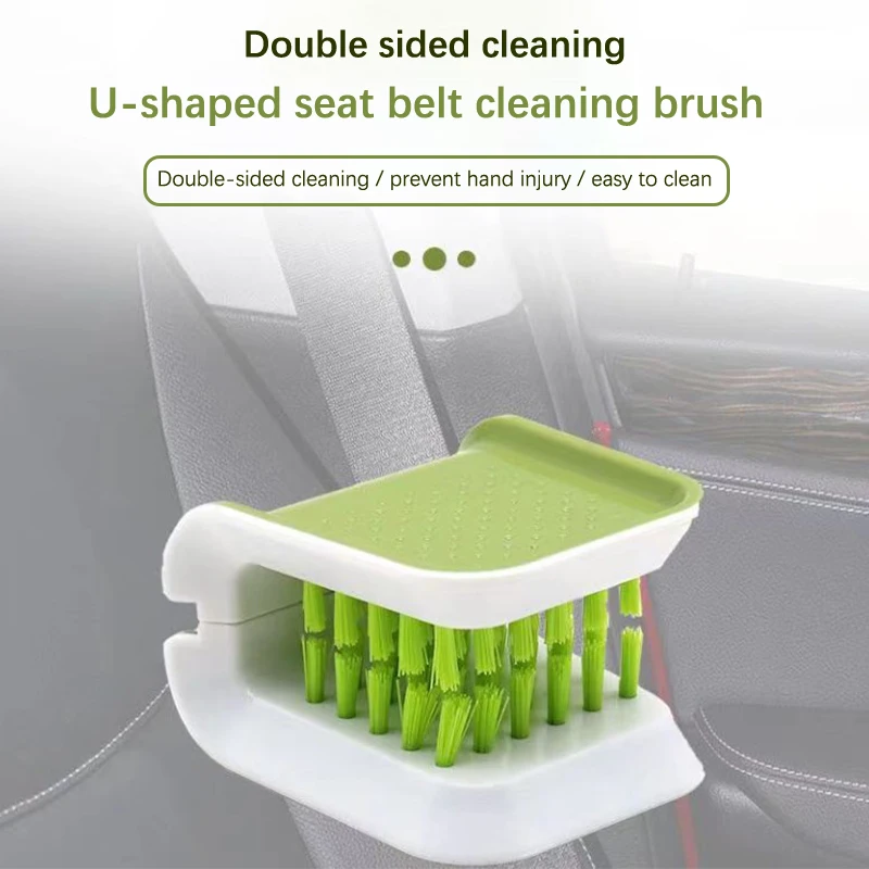 Car Seat Belt Cleaning Brush Automotive Safe Belt Washing Tool Double Sided U Type Car Interior Openable Cleaning Brush
Car Seat Belt Cleaning Brush Automotive Safe Belt Washing Tool Double Sided U Type Car Interior Openable Cleaning Brush