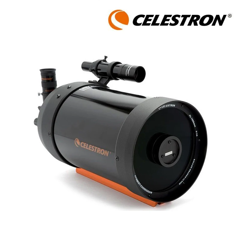 

Celestron C6-A-XLT 6 дюймов (150 мм) F10 Шмидт-Золотой астрономический телескоп с оптическим покрытием и покрытием OTA StarBright XLT