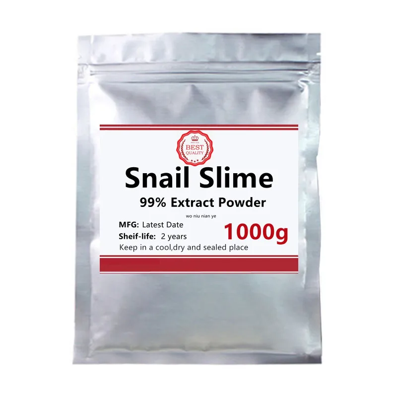 50-1000g High Quality Natural Snail Slime Extract Powder,Cosmetic Raw,Anti Aging,Helps Reduce Scars and Stretch Marks
50-1000g High Quality Natural Snail Slime Extract Powder,Cosmetic Raw,Anti Aging,Helps Reduce Scars and Stretch Marks