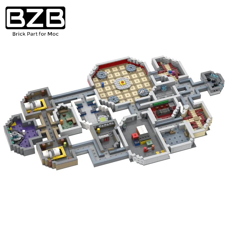 BZB MOC OL Brain Game Among Miniature spaceship 53670 Building Block Model Decoration Kids DIY Toy Best Christmas Birthday Gift
BZB MOC OL Brain Game Among Miniature spaceship 53670 Building Block Model Decoration Kids DIY Toy Best Christmas Birthday Gift
