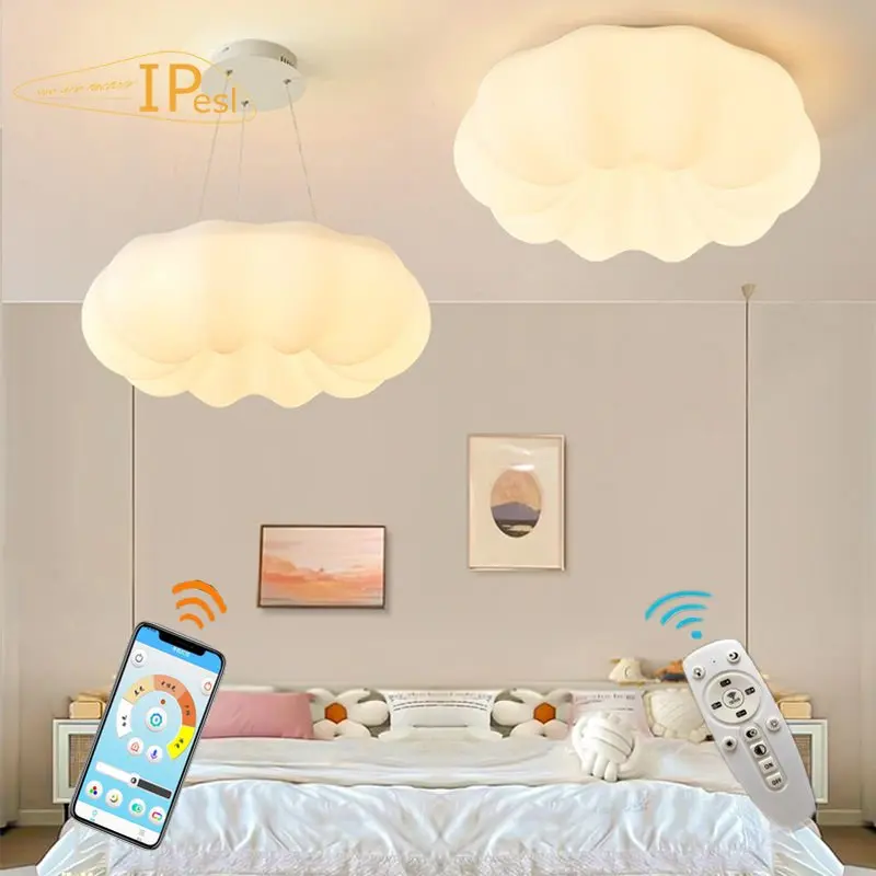 IPesl Cloud Led Chandeliers Ceiling Mouted Pumpkin Chandelier Light for Restaurant Living Room Created Kids' Room Deco Lamp
IPesl Cloud Led Chandeliers Ceiling Mouted Pumpkin Chandelier Light for Restaurant Living Room Created Kids' Room Deco Lamp