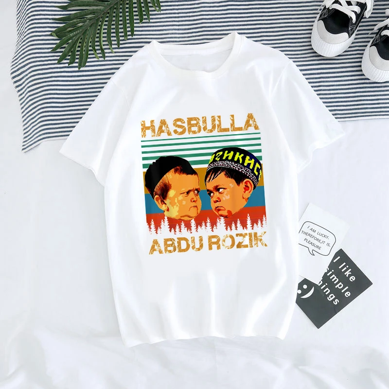 

Fashion Tops Male Vintage 90s Tees Hot Web Celebrity Graphic T-Shirt Unisex Funny Streetwear Y2k Tshirt Men Hasbulla T Shirts