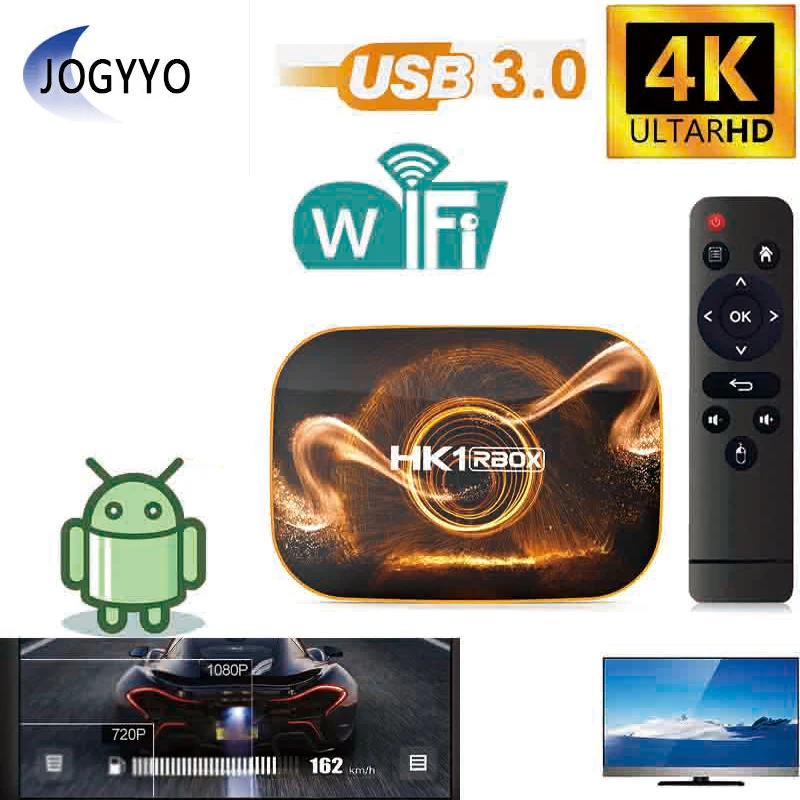 ТВ-приставка HK1 RBOX HD 4K, Allwinner RK3318, четырехъядерный, 2,4 ГГц, стандартный Wi-Fi, умная телеприставка, HDMI, совместимая с Android 10,0, 4 медиаплеера
ТВ-приставка HK1 RBOX HD 4K, Allwinner RK3318, четырехъядерный, 2,4 ГГц, стандартный Wi-Fi, умная телеприставка, HDMI, совместимая с Android 10,0, 4 медиаплеера