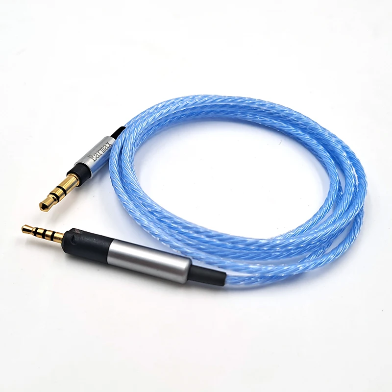 For Sennheiser HD598 HD558 Audio Technica M40X M50X Pioneer HDJ-X5 X7 S7 Earphone Replaceable 3.5mm to 2.5mm Silver Plated Cable
For Sennheiser HD598 HD558 Audio Technica M40X M50X Pioneer HDJ-X5 X7 S7 Earphone Replaceable 3.5mm to 2.5mm Silver Plated Cable