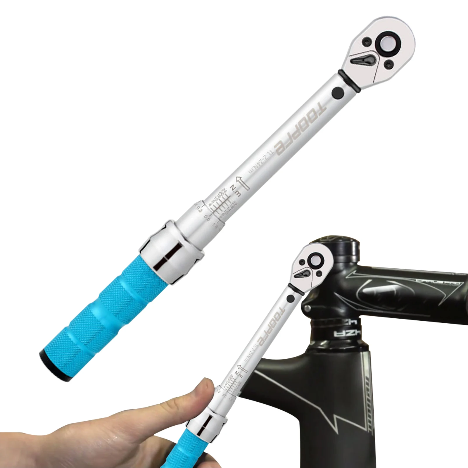 Preset Torque Wrench Adjustable Bicycle Repair Tool Adjustable Multi-Functional Torque Combination Tool Portable Torque Wrench
Preset Torque Wrench Adjustable Bicycle Repair Tool Adjustable Multi-Functional Torque Combination Tool Portable Torque Wrench