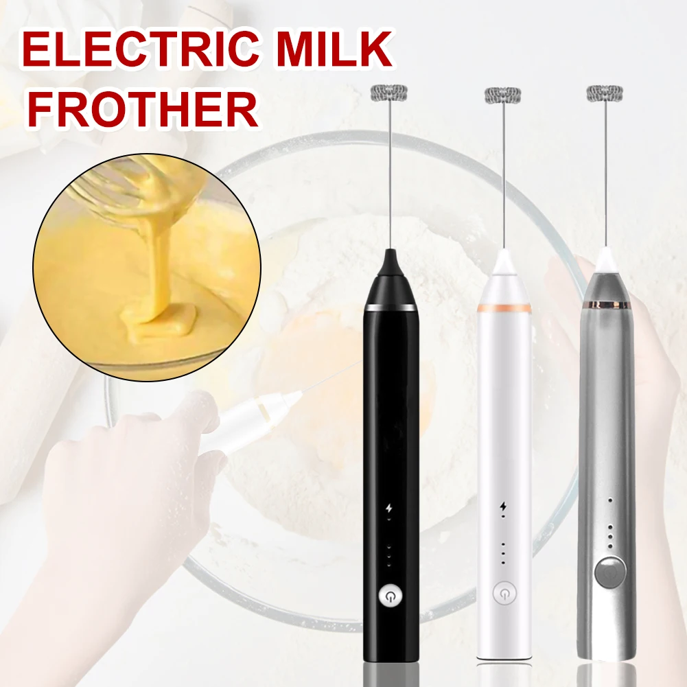 Wireless 3 Speed USB Rechargeable Mixer Milk Frother Portable Electric Mixer Stainless Steel Regulation Whisk Drink Mixer
Wireless 3 Speed USB Rechargeable Mixer Milk Frother Portable Electric Mixer Stainless Steel Regulation Whisk Drink Mixer