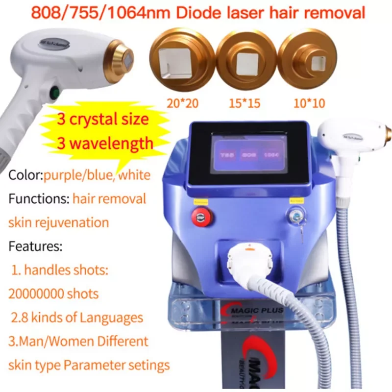 NEW2023 Diode Laser Hair Removal Laser 808nm 755 808 1064nm Professional 2022 permanent hair removal
NEW2023 Diode Laser Hair Removal Laser 808nm 755 808 1064nm Professional 2022 permanent hair removal