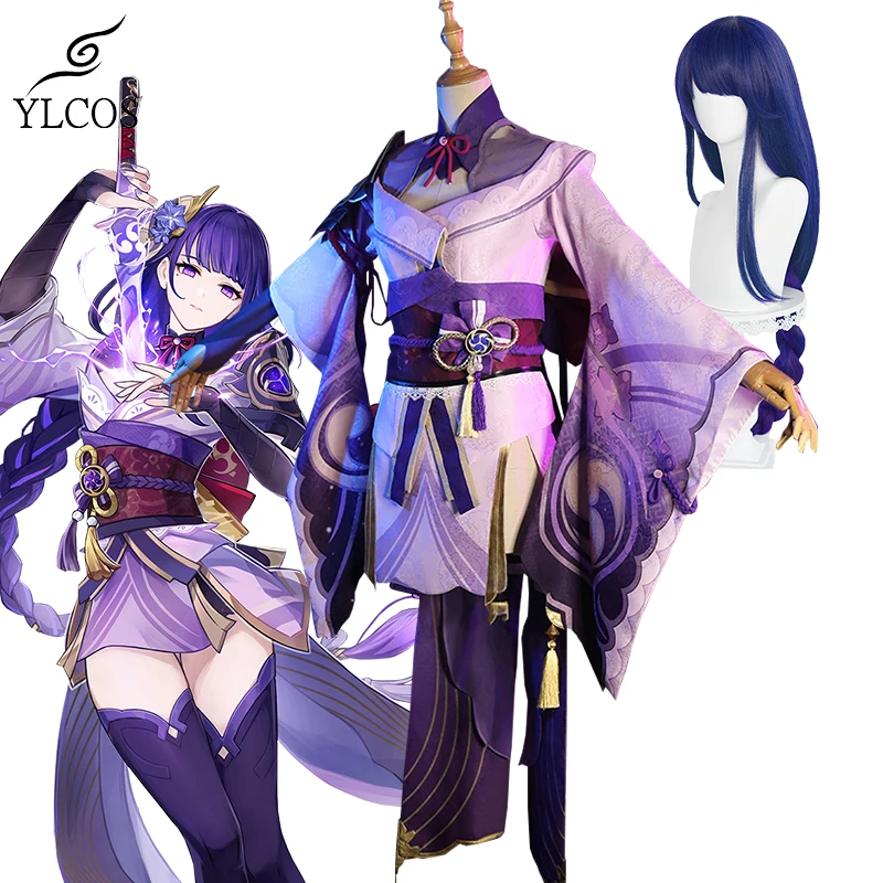 Game Genshin Impact Raiden Shogun Baal Cosplay Costume Halloween Party Dress For Women Girls Full Set
Game Genshin Impact Raiden Shogun Baal Cosplay Costume Halloween Party Dress For Women Girls Full Set