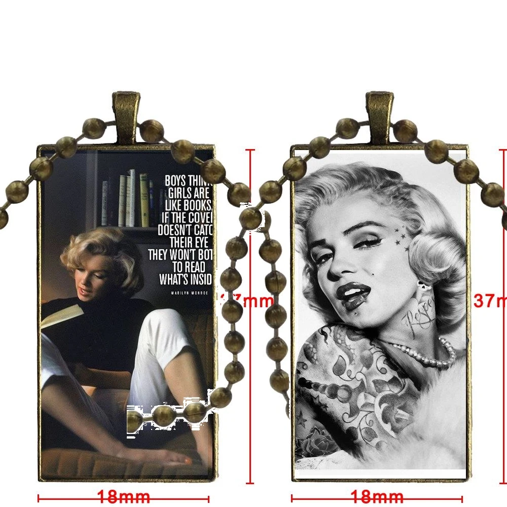 Marylin Monroe Quotes Funny Fashion Glass Cabochon Pendant Black Hematite Necklace With Women Steel Plated Statement Jewelry
Marylin Monroe Quotes Funny Fashion Glass Cabochon Pendant Black Hematite Necklace With Women Steel Plated Statement Jewelry