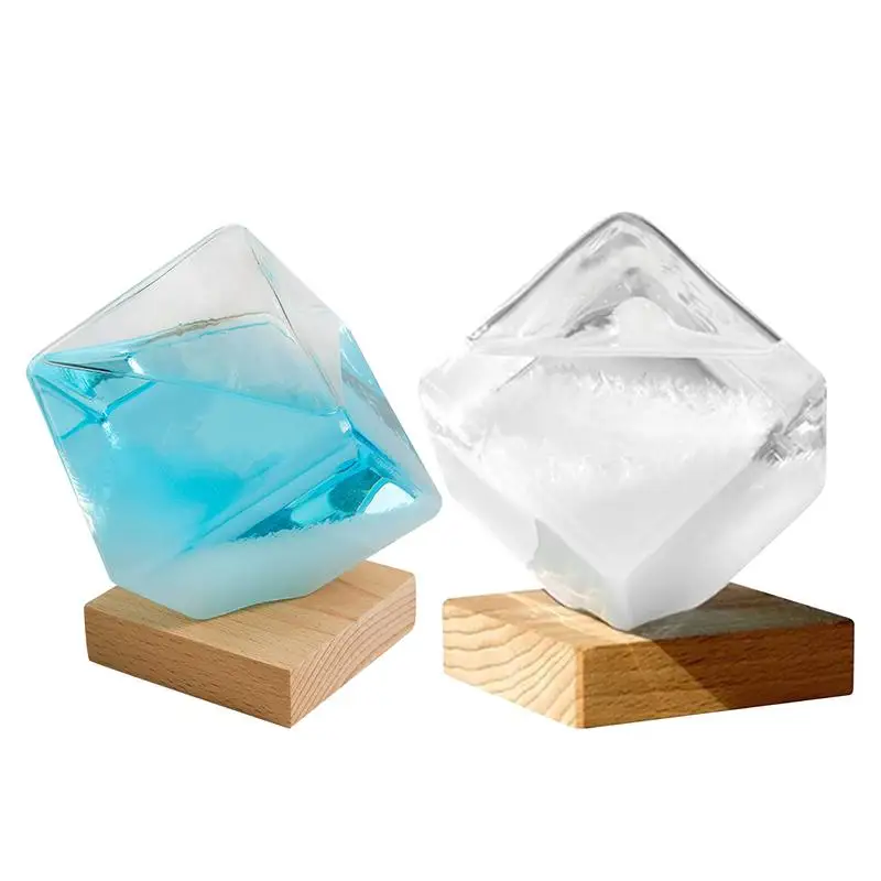 Storm Glass Weather Predictor Large Cube Creative NordicStyle Decorative Weather GlassOn Home & Office Practial Desk Ornament
Storm Glass Weather Predictor Large Cube Creative NordicStyle Decorative Weather GlassOn Home & Office Practial Desk Ornament