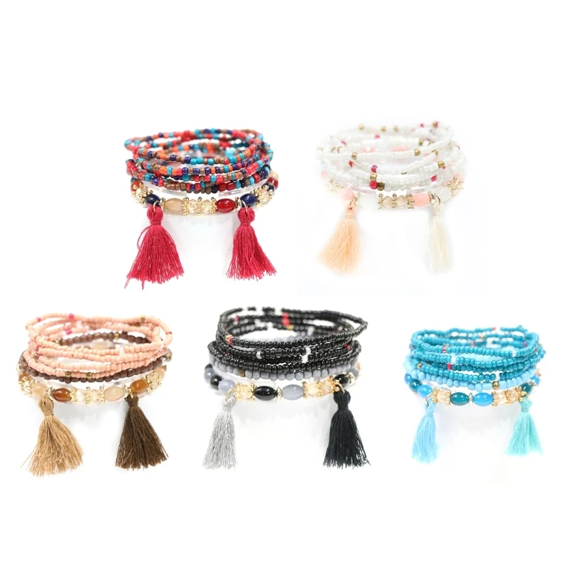 Stackable Bead Bracelets Women Colorful Bangle Bracelets Multilayer Stretch Stackable Bracelets Bohemian Jewelry Gifts
Stackable Bead Bracelets Women Colorful Bangle Bracelets Multilayer Stretch Stackable Bracelets Bohemian Jewelry Gifts